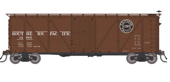Rapido Trains 171002A HO Scale B-50-15 Boxcar Southern Pacific "1946 to 1952" SP # Varies