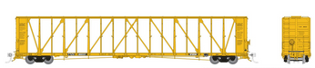 Rapido Trains 174015A HO Scale NSC 73' Centerbeam Flatcar Trailer Train "Late" TTZX #s Vary