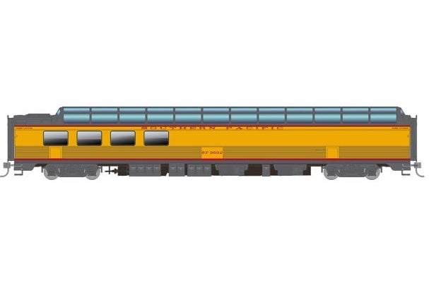 Rapido Trains 175004 HO Scale Dome Lounge Southern Pacific "UP Overland" SP 3602
