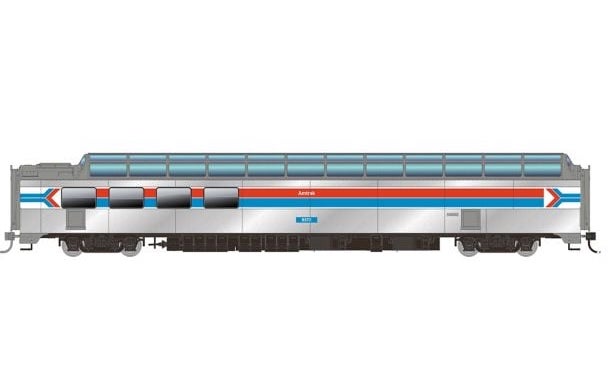 Rapido Trains 175011 HO Scale Dome Lounge Amtrak Phase 1 9371