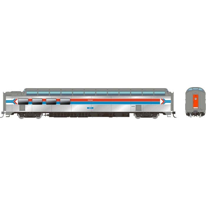 Rapido Trains 175013 HO Scale Dome Lounge Amtrak Phase 1 9373