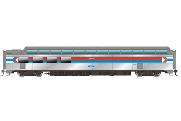 Rapido Trains 175013 HO Scale Dome Lounge Amtrak Phase 1 9373