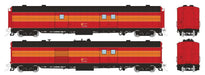 Rapido Trains 176030 HO Scale Business Set Economy Baggage + Power Car with Sound - Daylight Scheme #298 + 295