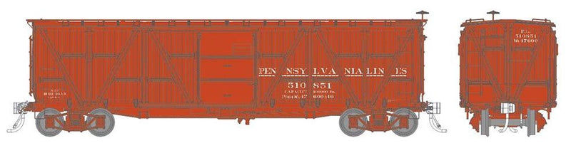 Rapido Trains 177003 HO Scale X23 Boxcar Pennsylvania Lines PRR 6 Pack
