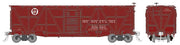 Rapido Trains 177006 HO Scale X23 Boxcar Circle Keystone Pennsylvania PRR 6 Pack #2