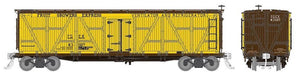 Rapido Trains 177202A HO Scale FGE R7 Reefer Fruit Growers Express with Brown Roof (# Varies)