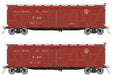 Rapido Trains 177206 HO Scale FGE R7 Reefer Baltimore & Ohio B&O 2 Pack