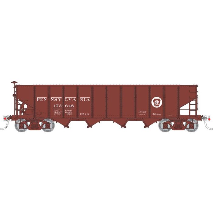 Rapido Trains 178002 HO Scale H21a Pennsylvania PRR 6 Pack #1 (1935+ Circle Keystone)