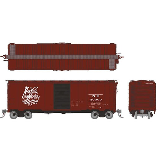 Rapido Trains 181005A HO Scale 1937 AAR Boxcar New Haven NH #'s Vary