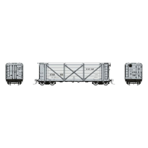 Rapido Trains 195001A HO Scale ACF Helium Car Atomic Energy Commission ATMX (Gray / Silver Scheme)