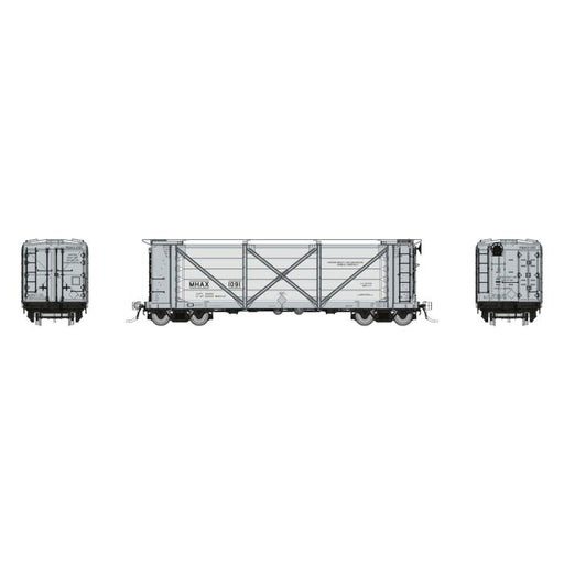 Rapido Trains 195002A HO Scale ACF Helium Car Atomic Energy Commission ATMX (Gray / Silver Scheme)