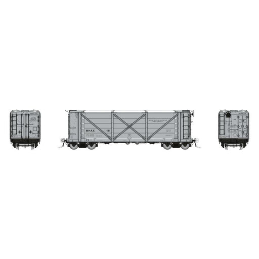 Rapido Trains 195005A HO Scale ACF Helium Car Bureau of Mines MHAX (All Silver Scheme)