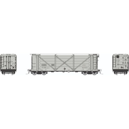 Rapido Trains 195006A HO Scale ACF Helium Car US NAVY USNX (All Silver Scheme)