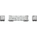 Rapido Trains 195007A HO Scale ACF Helium Car NASA NLAX (All Silver Scheme)