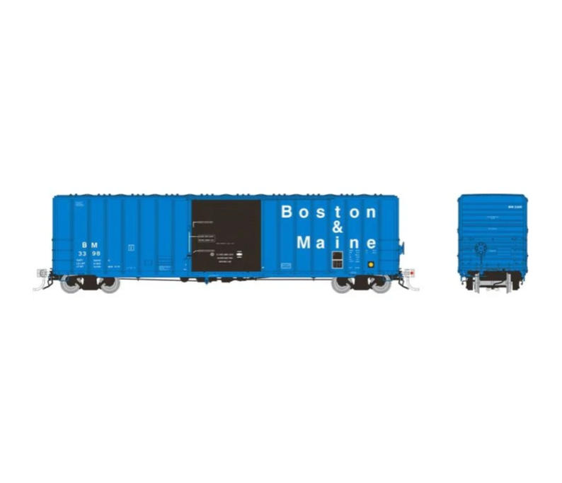 Rapido Trains 198001A HO Scale PC&F 5241 Boxcar Boston & Maine B&M (# Varies)