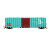 Rapido Trains 198009A HO Scale PC&F 5241 Boxcar BKTY Patched Car #1 (# Varies)