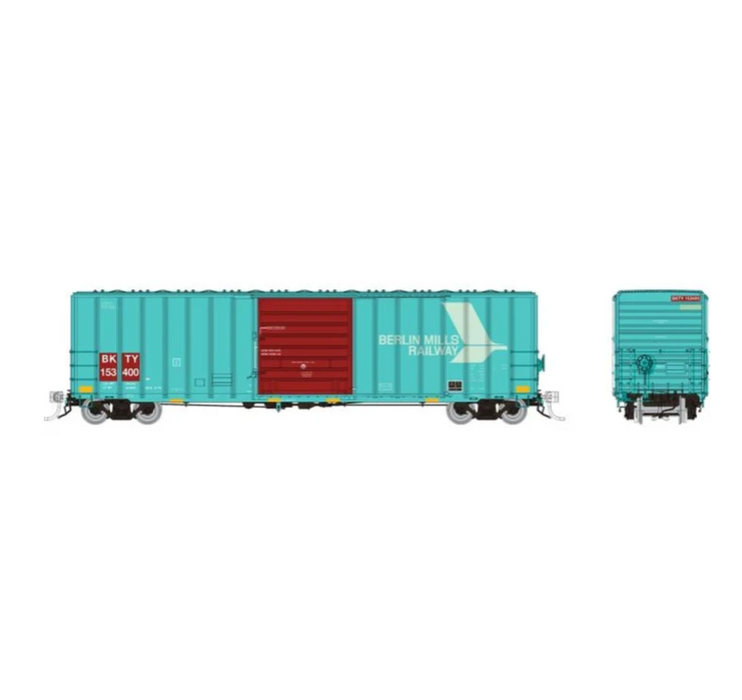 Rapido Trains 198009A HO Scale PC&F 5241 Boxcar BKTY Patched Car #1 (# Varies)
