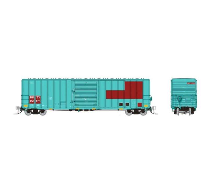 Rapido Trains 198010A HO Scale PC&F 5241 Boxcar BKTY Patched Car #2 (# Varies)
