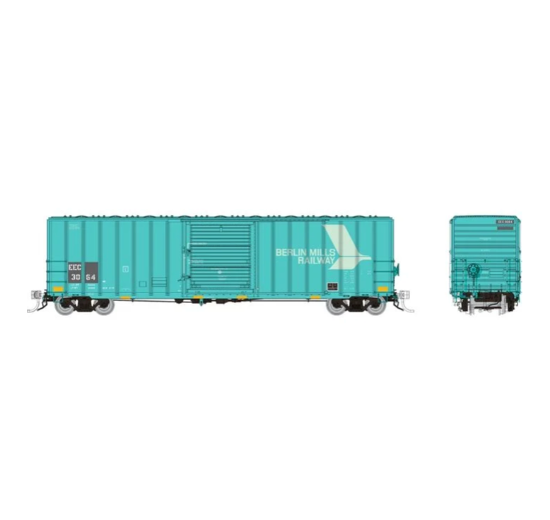 Rapido Trains 198011A HO Scale PC&F 5241 Boxcar EEC Patched Car #1 (# Varies)