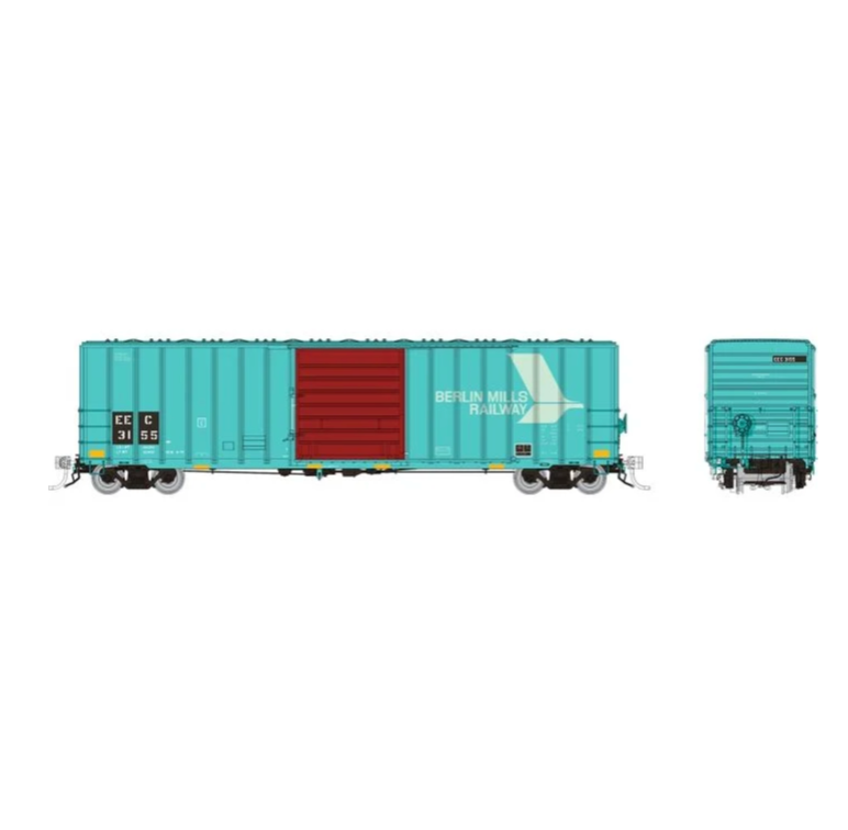 Rapido Trains 198012A HO Scale PC&F 5241 Boxcar EEC Patched Car #2 (# Varies)