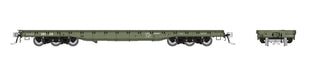 Rapido Trains 199002A HO Scale Magor 54' Flatcar DODX Early Scheme (# Varies Single Car)