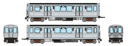 Rapido Trains 208313 HO Scale CTA 2600-series L (Unpowered): Painted, Unlettered