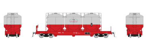 Rapido Trains 224002A HO Scale Halliburton Cement Car: 1970s Scheme: Single Car