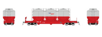 Rapido Trains 224003A HO Scale Halliburton Cement Car: 1980s Scheme: Single Car