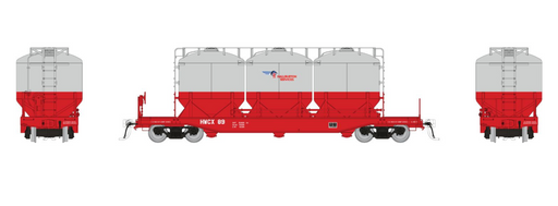 Rapido Trains 224003A HO Scale Halliburton Cement Car: 1980s Scheme: Single Car