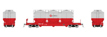 Rapido Trains 224004A HO Scale Halliburton Cement Car: 1990s Scheme: Single Car