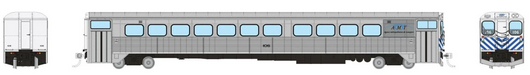 Rapido Trains 226105 HO Scale H-S Commuter Cab Coach AMT Montreal 106