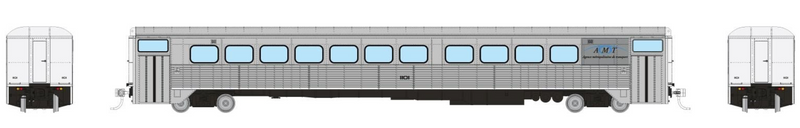Rapido Trains 226117 HO Scale H-S Commuter Coach AMT Montreal 1101