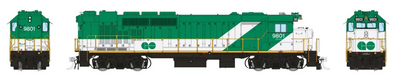 Rapido Trains 34005 HO Scale GP40TC Diesel GO Transit 9801 - DC