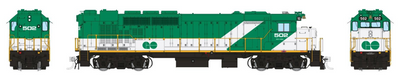 Rapido Trains 34007 HO Scale GP40TC Diesel GO Transit "Early Font" 502 - DC