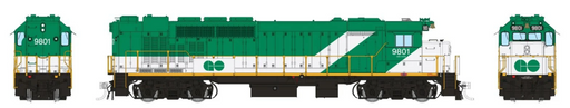 Rapido Trains 34505 HO Scale GP40TC Diesel GO Transit 9801 (DC/DCC/Sound)