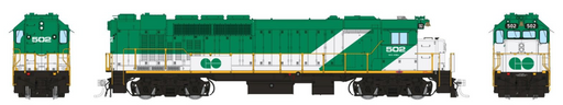 Rapido Trains 34507 HO Scale GP40TC Diesel GO Transit "Early Font" 502 (DC/DCC/Sound)
