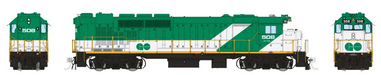 Rapido Trains 34508 HO Scale GP40TC Diesel GO Transit "Early Font" 508 (DC/DCC/Sound)