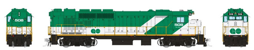 Rapido Trains 34508 HO Scale GP40TC Diesel GO Transit "Early Font" 508 (DC/DCC/Sound)