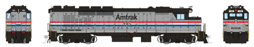 Rapido Trains 34512 HO Scale GP40TC Diesel Amtrak Phase 3 195 (DC/DCC/Sound)