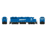 Rapido Trains 38040 HO EMD GP38 BNSF - Blue Scheme 2047 - DC