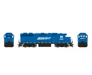 Rapido Trains 38040 HO EMD GP38 BNSF - Blue Scheme 2047 - DC