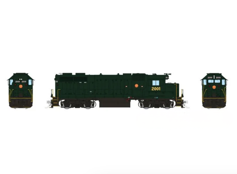 Rapido Trains 38055 HO EMD GP38 Pennsylvania Reading Seashore Lines PRSL 2009 - DC