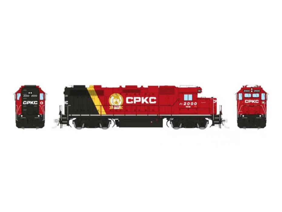 Rapido Trains 38076 HO EMD GP38 Canadian Pacific Kansas City CPKC 2400 - DC
