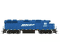 Rapido Trains 38540 HO EMD GP38 BNSF - Blue Scheme 2047 - DCC & Sound