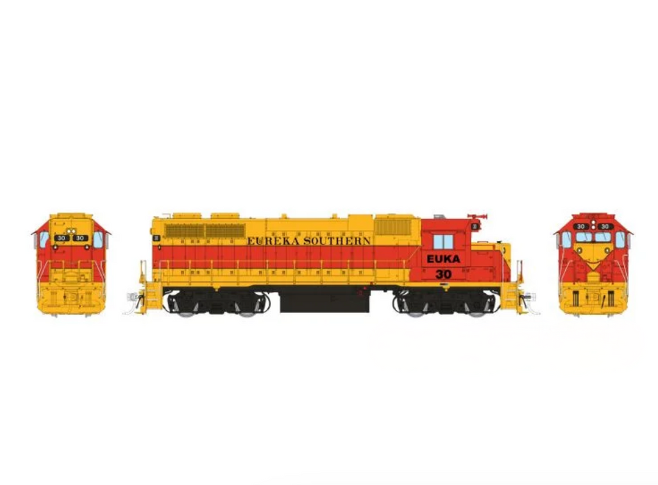 Rapido Trains 38551 HO EMD GP38 Eureka Southern 31 - DCC & Sound
