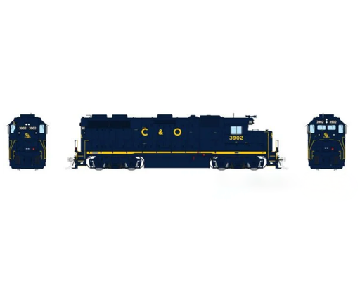 Rapido Trains 39004 HO EMD GP39 Chesapeake & Ohio 3917 - DC