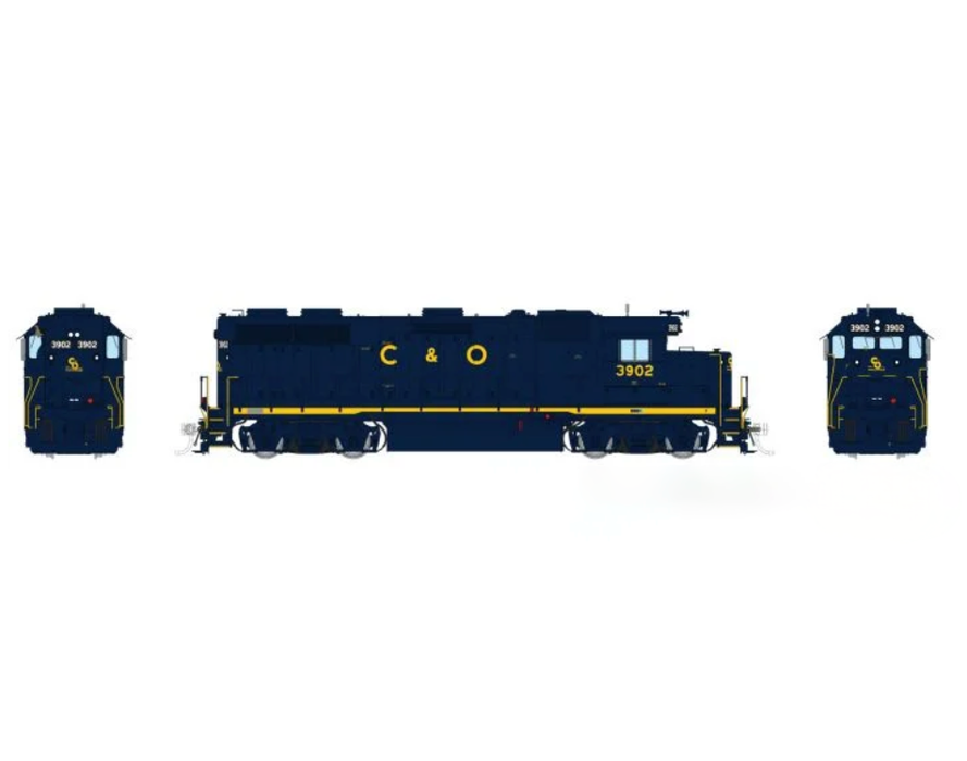 Rapido Trains 39004 HO EMD GP39 Chesapeake & Ohio 3917 - DC