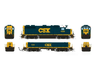 Rapido Trains 39031 HO EMD GP39 Mother+Slug CSX YN3 Scheme 4280 + 1040 - DC