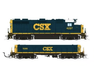 Rapido Trains 39034 HO EMD GP39 Mother+Slug CSX YN3 Scheme 4297 + 1046 - DC