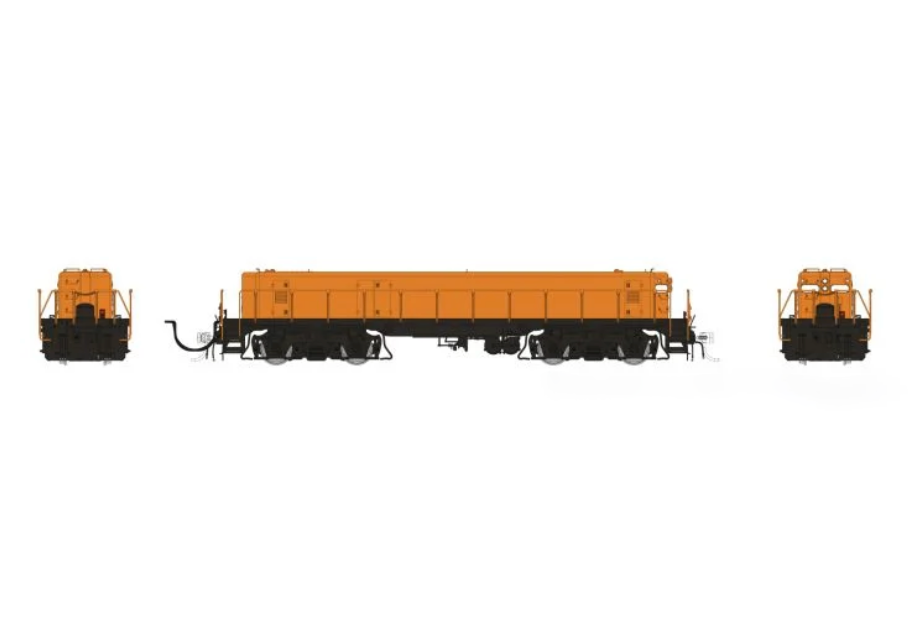 Rapido Trains 39036 HO EMD/Huntington Slug Orange, Unlettered  - DC